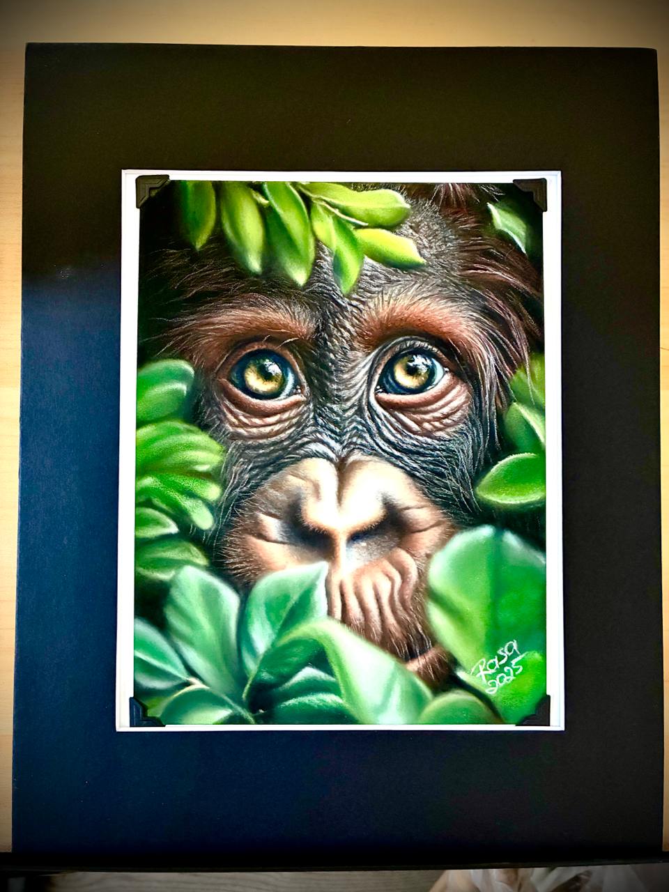 Original pastel young jungle animal from Wild Safari Collection by Artistry by Rasa